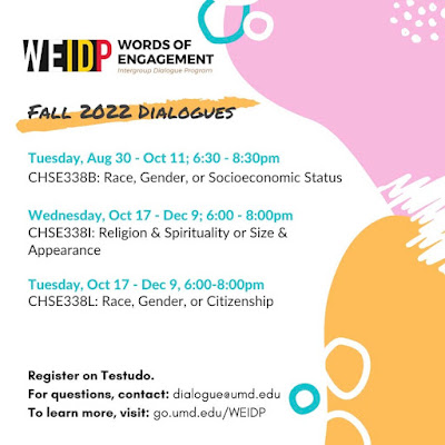 Intergroup dialogue flyer